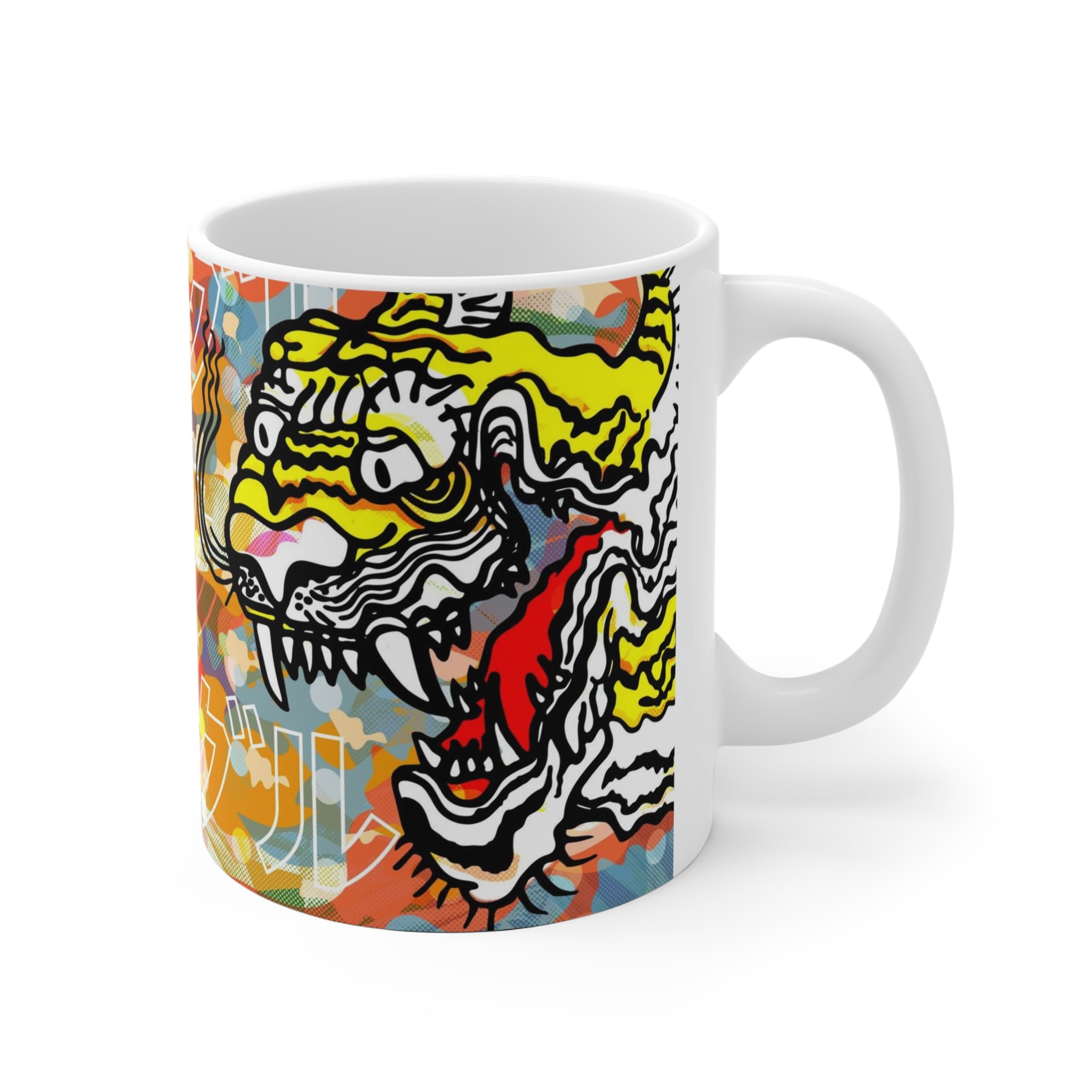 DaJungle Tiger Ceramic Mug