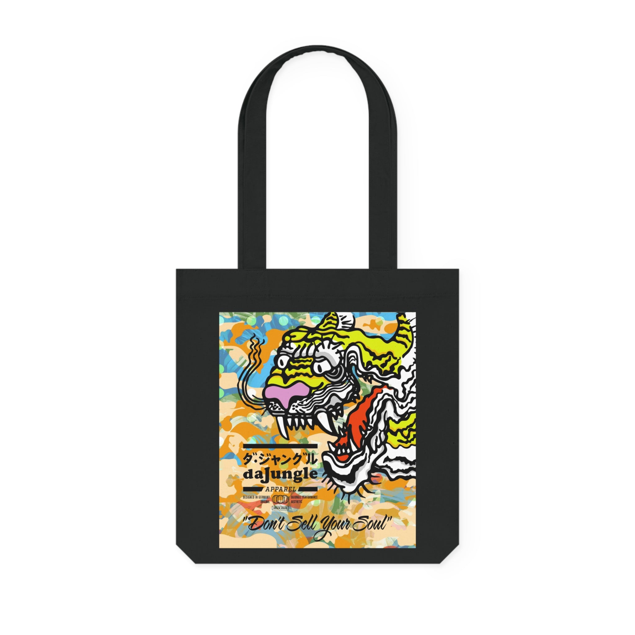 DaJungle Tiger Woven Tote Bag