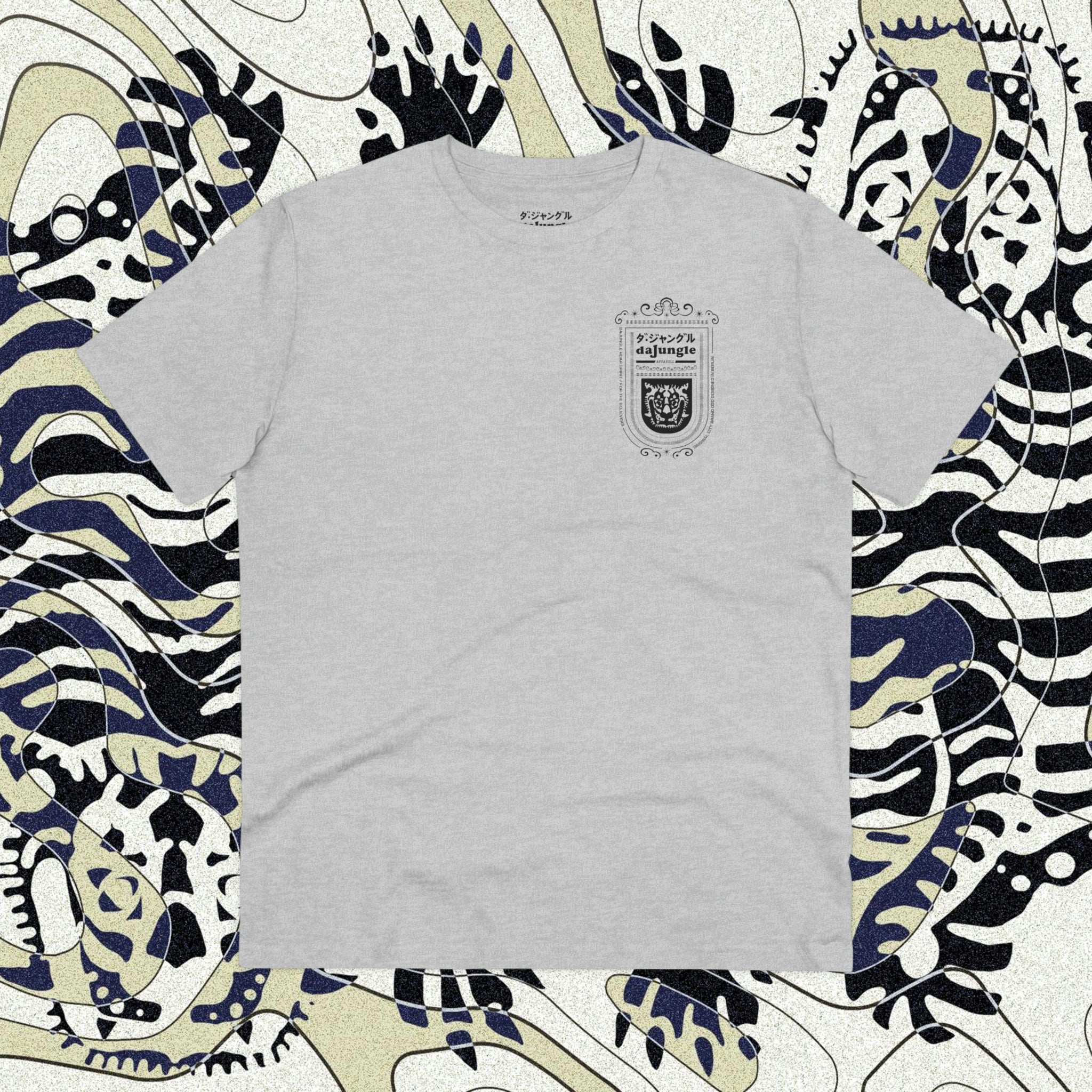 DaJungle Tiger´s spirit black Organic T-Shirt