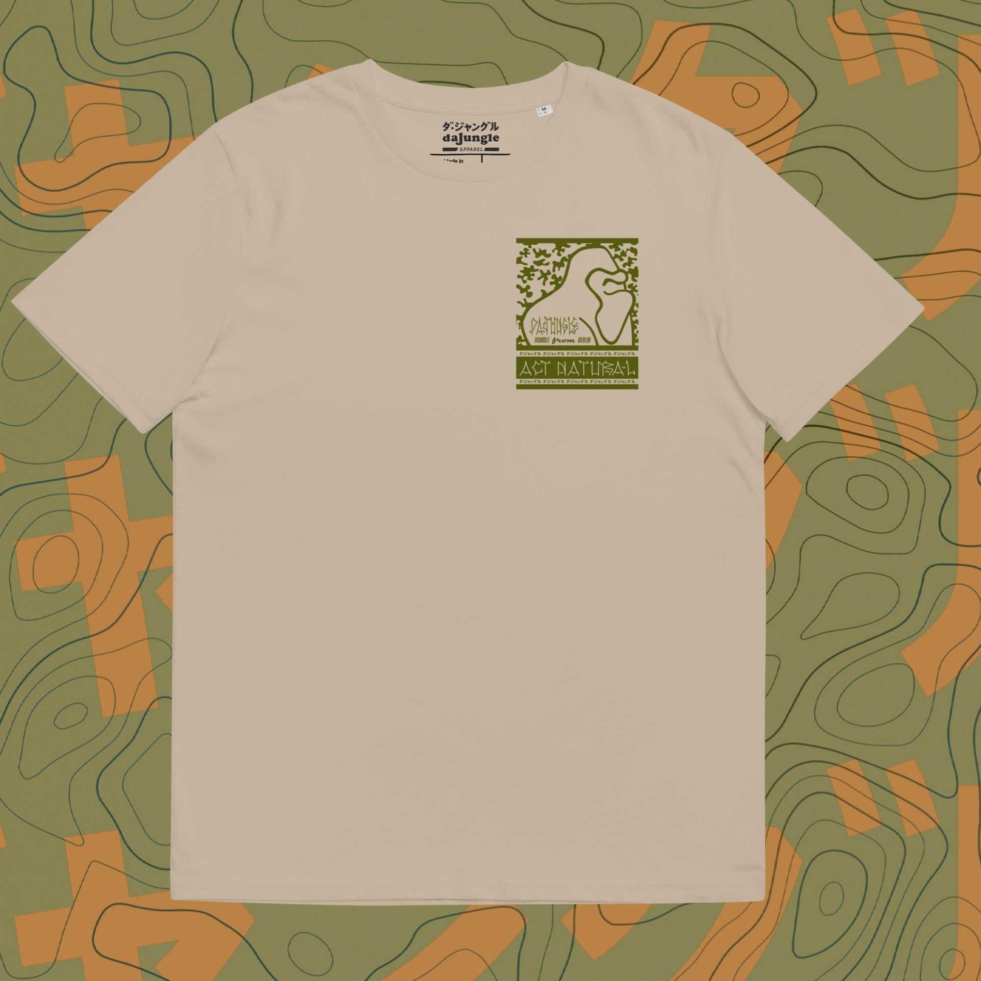 DaJungle Gorilaa green Organic T - Shirt - DaJungle