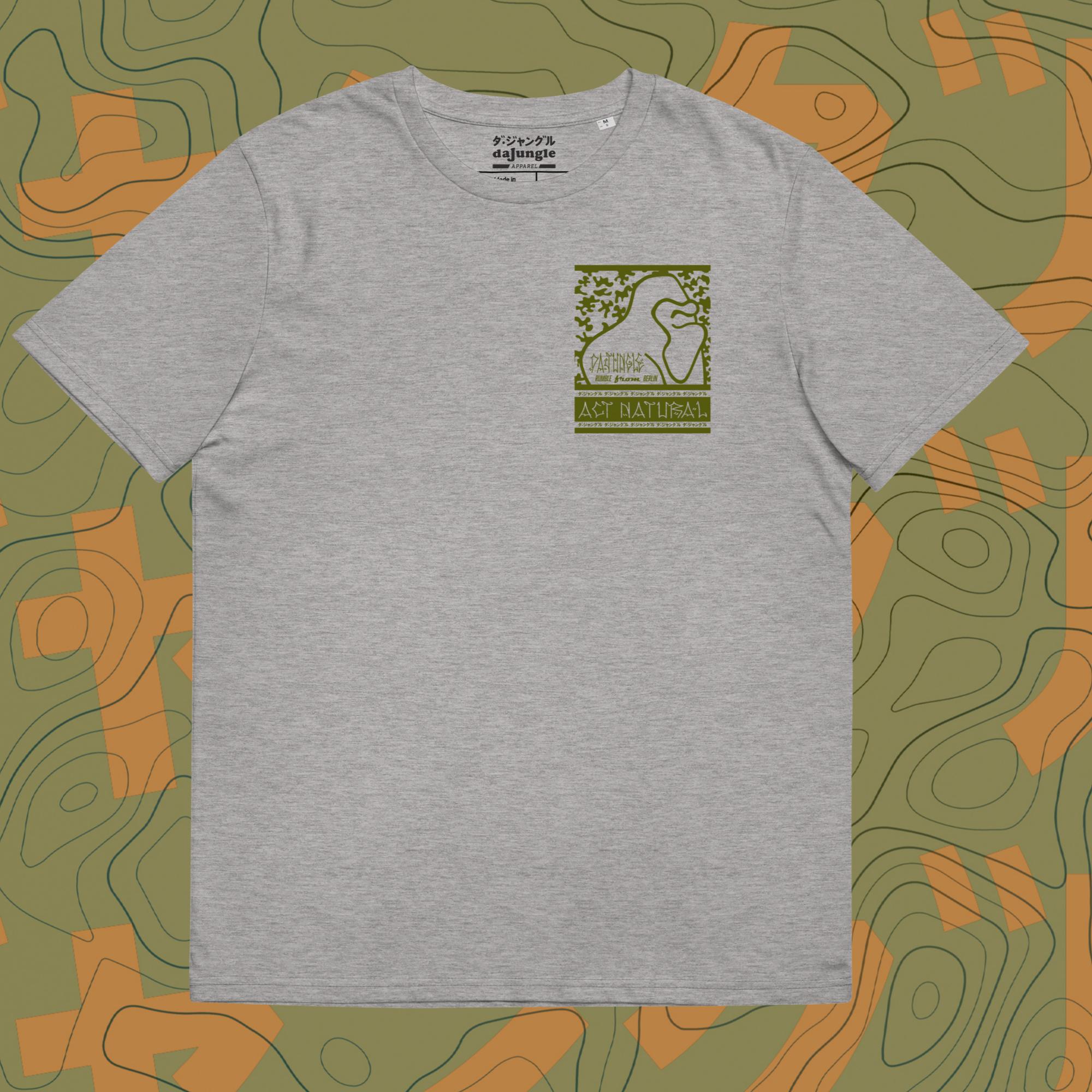 DaJungle Gorilaa green Organic T - Shirt - DaJungle