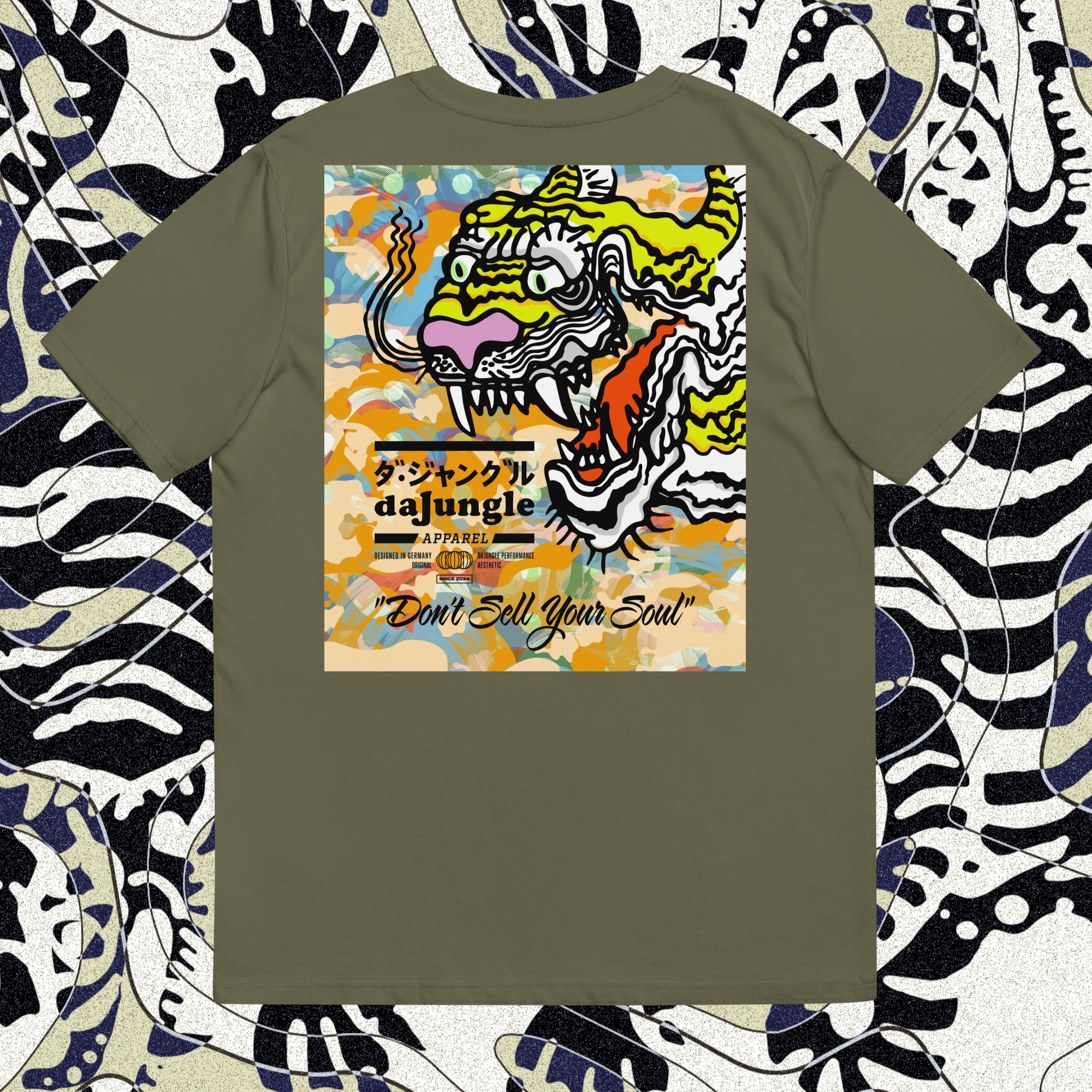 DaJungle Tiger Organic T-Shirt